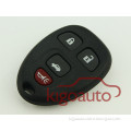Remote control case 4 button for GM remote fob OUC60270 key